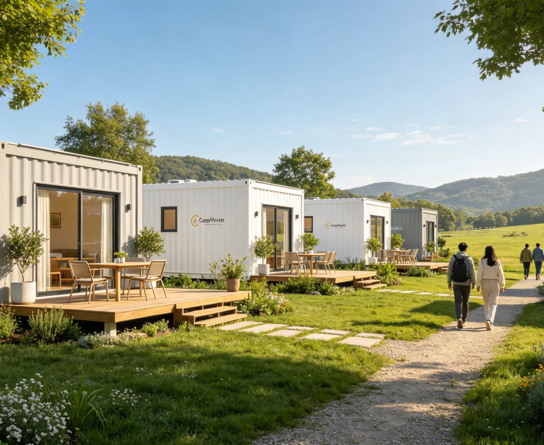 Container house scene