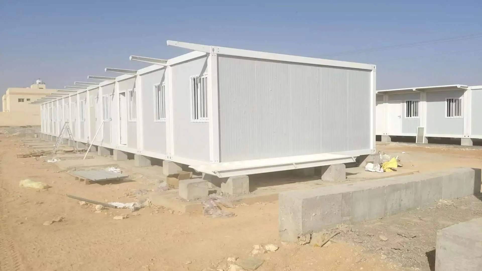 Single-Storey Modular Units for Site Facilities