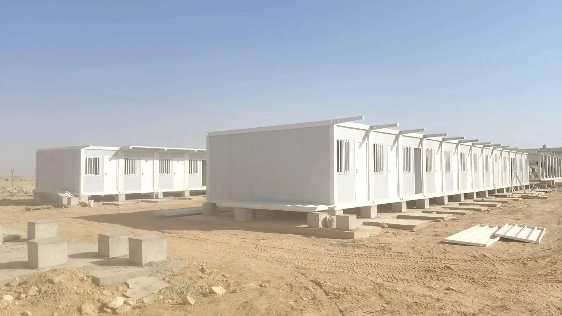Single-Storey Modular Units for Site Facilities