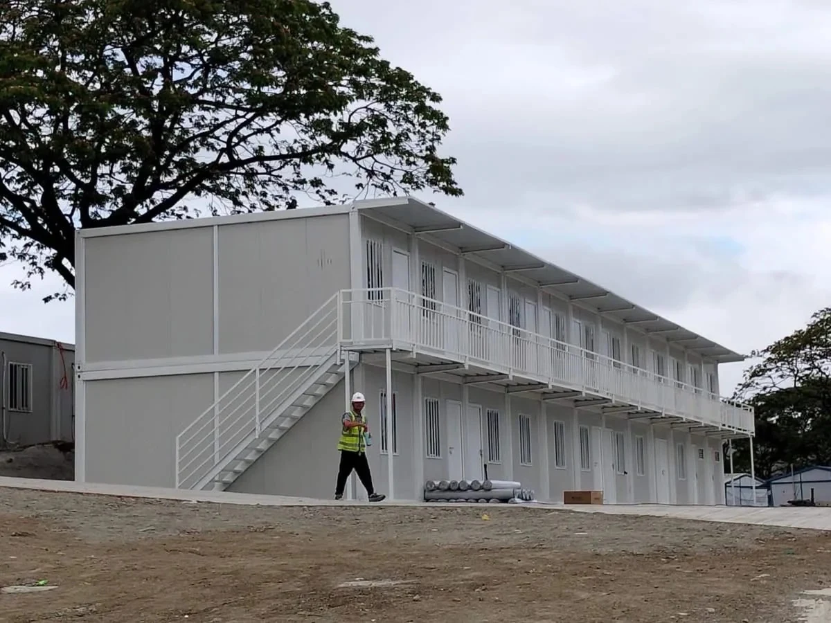 Two-Storey Modular Accommodation with External Access
